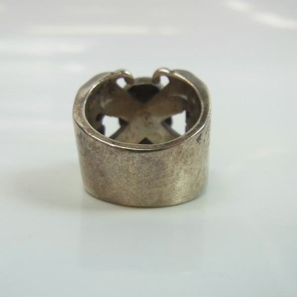 実際に弊社で買取させて頂いた【証明書】STANLEY GUESS/スタンリーゲス ガンズX/ラージスカルリング 17.5号の画像 3枚目