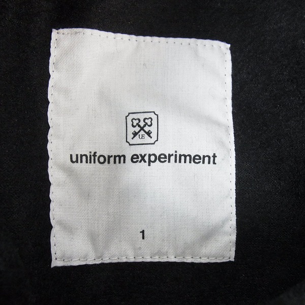 実際に弊社で買取させて頂いたuniform experiment/ユニフォームエクスペリメント 16AW SLIVER WOOL RIBBED PANT 3/ウールパンツ UE-167069/1の画像 2枚目