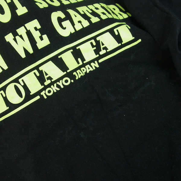 実際に弊社で買取させて頂いたTOTALFAT/トータルファット バンドTシャツ 9点セットの画像 8枚目