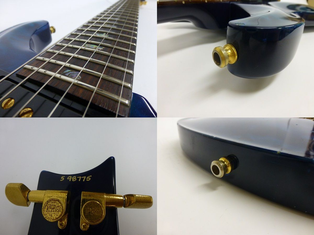 実際に弊社で買取させて頂いた★ PRS(Paul Reed Smith)/ポールリードスミス CUSTOM24 ARTIST-Q ROYAL BLUE (RB) ハードケース付きの画像 2枚目