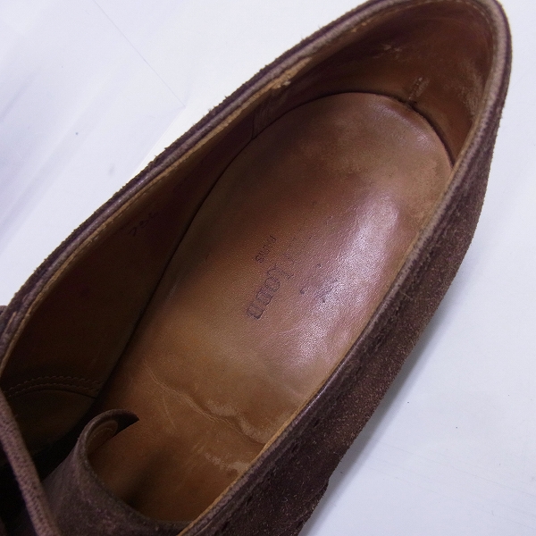 JOHN LOBB/ジョンロブ SEYMOUR/セイムール スエードレザー ウイングチップ シューズ/7Eの買取実績 - ブランド買取専門店リアクロ