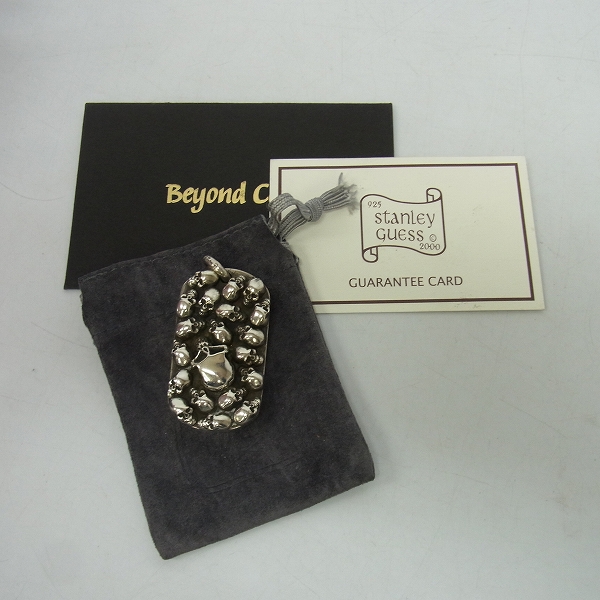 実際に弊社で買取させて頂いた【ギャラ付】STANLEY GUESS/スタンリーゲス マルチスカル/ウッド ドッグタグラージ の画像 5枚目