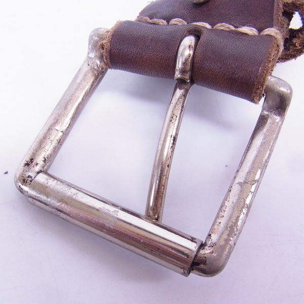 実際に弊社で買取させて頂いたMIHARAYASUHIRO/ミハラヤスヒロ レザーベルトの画像 2枚目