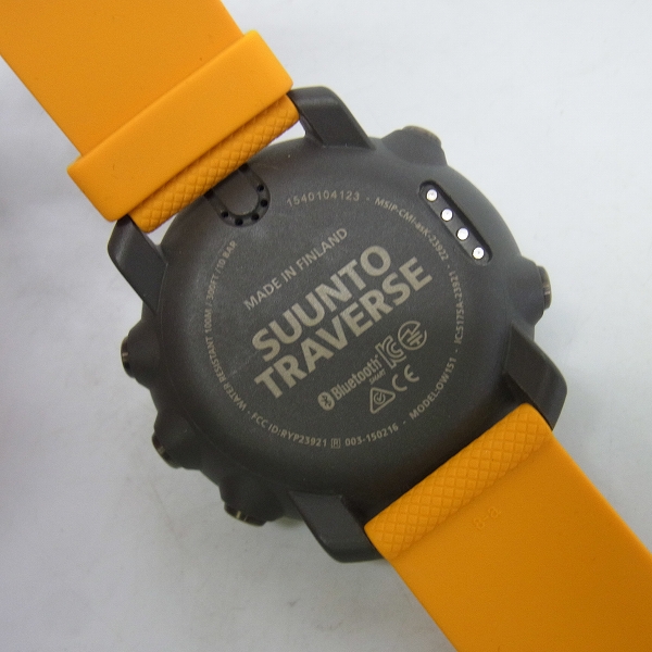 実際に弊社で買取させて頂いたSUUNTO/スント  traverse alpha/トラバース アルファ OW151/SS021844000の画像 3枚目