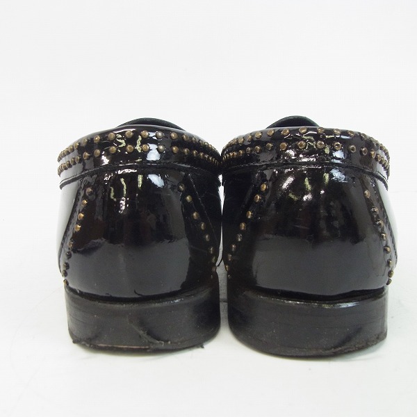 実際に弊社で買取させて頂いたCAMINANDO/カミナンド×ナノユニバース 14AW Studs Penny Loafer/スタッズローファー 14167/9の画像 1枚目