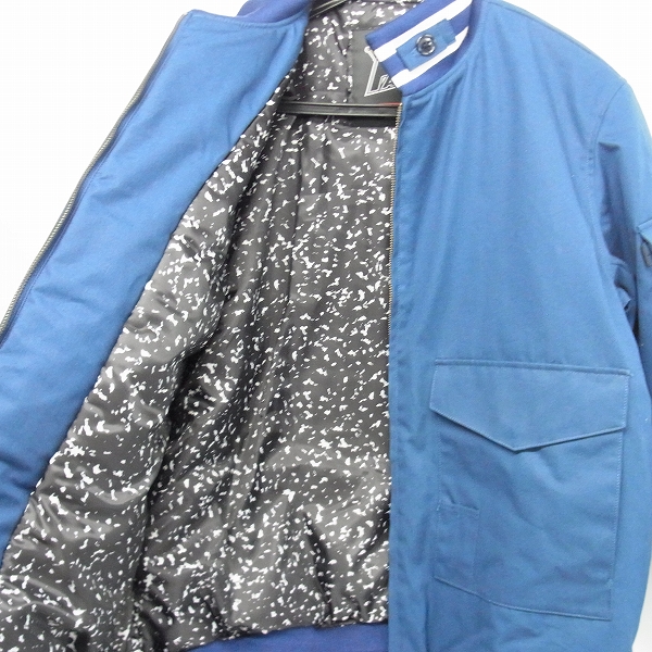 実際に弊社で買取させて頂いたFAT/エフエーティー 中綿ジップアップブルゾンジャケット/JUMBOの画像 4枚目