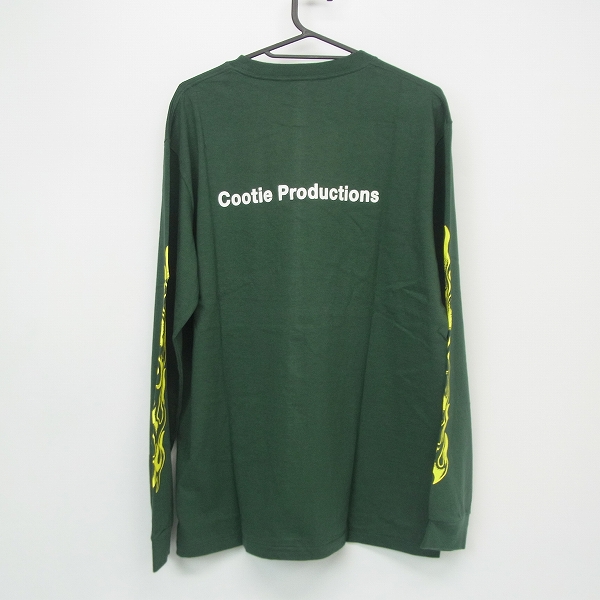 実際に弊社で買取させて頂いたCOOTIE/クーティー Print L/S Tee GIVE'EM HELL/プリント長袖Tシャツ CTE-16A333/Lの画像 1枚目