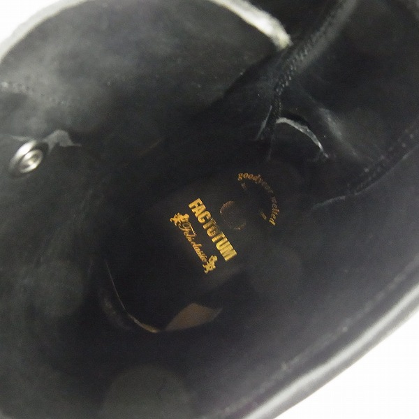 実際に弊社で買取させて頂いたFACTOTUM/ファクトタム バックジップ エンジニアブーツ グッドイヤーウェルト製法/27の画像 4枚目