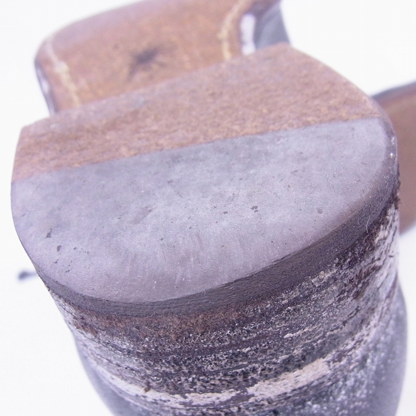 実際に弊社で買取させて頂いたMIHARAYASUHIRO/ミハラヤスヒロ ドレープリボンブーツ 25.5の画像 4枚目