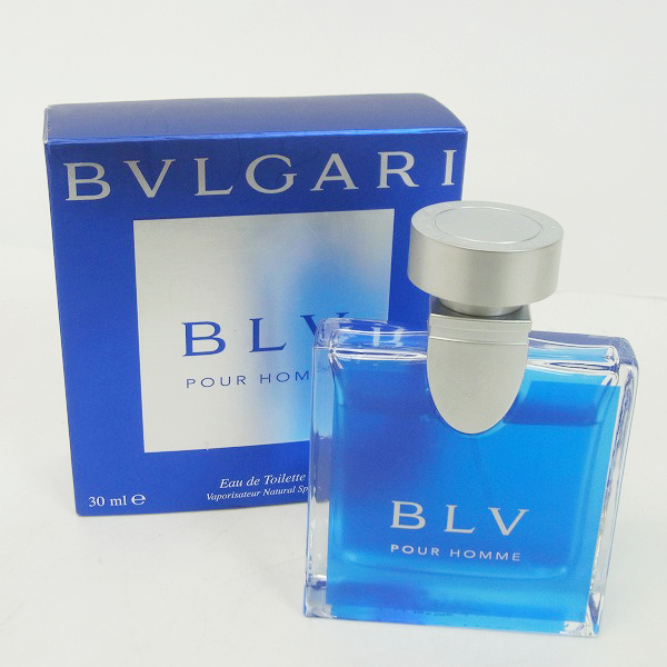 実際に弊社で買取させて頂いたBVLGARI/ブルガリ ブルー プールオム オードトワレ EDT 30ml