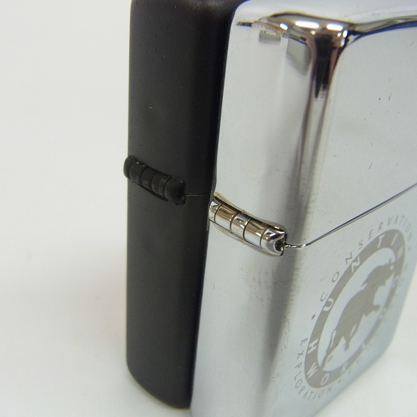 実際に弊社で買取させて頂いたZIPPO/ジッポー HUNTING WORLD/ハンティングワールド マット加工/鏡面仕上げ 2000年製 2点セットの画像 3枚目