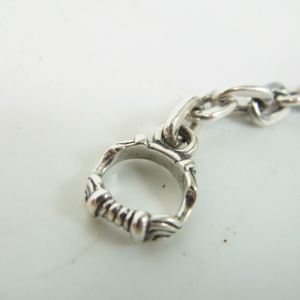 実際に弊社で買取させて頂いたTRAVIS WALKER/トラヴィスワーカー オーバルリンクチェーン NCS021/18インチの画像 4枚目