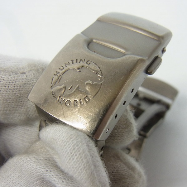 実際に弊社で買取させて頂いたPRO TREK/プロトレック HUNTING WORLD/ハンティングワールド PRT-4000HWJ【動作未確認】の画像 5枚目