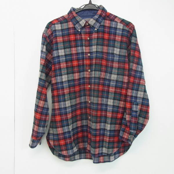 実際に弊社で買取させて頂いたPENDLETON/ペンドルトン チェックウールシャツ/ネルシャツ/L