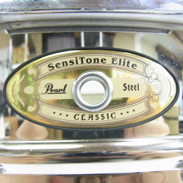 実際に弊社で買取させて頂いた★Pearl/パール スネアドラム SensiTone Elite Classic/センシトーン エリート クラシック (14×5.75 inch)の画像 4枚目