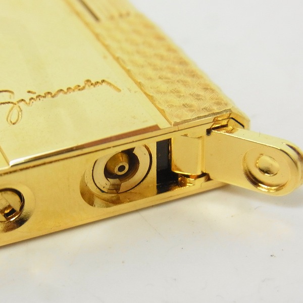 実際に弊社で買取させて頂いたGIVENCHY/ジバンシイ ローラーガスライター ゴールドの画像 3枚目