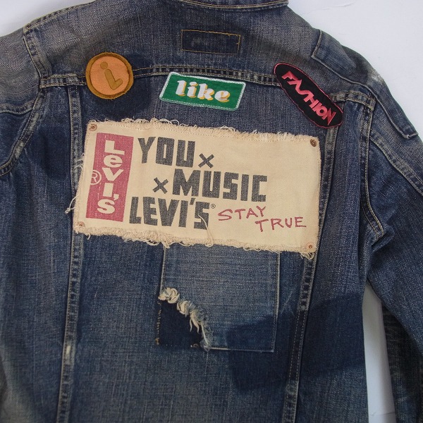 LEVIS/リーバイス STAY TRUEキャンペーン 抽プレ当選 ワッペン刺繍