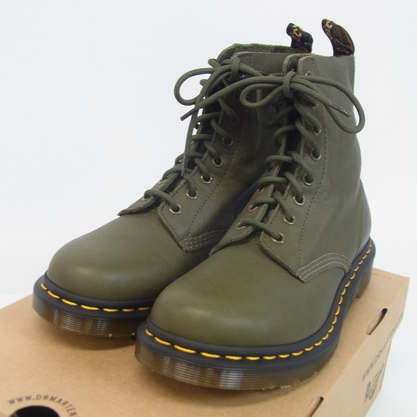 Dr Martens/ドクターマーチン CORE PASCAL ８ホールブーツ カーキ UK6