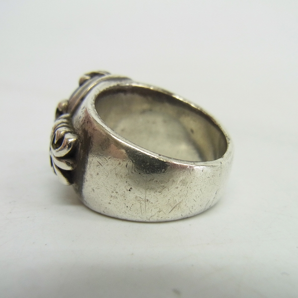 実際に弊社で買取させて頂いたA&G/エー&ジー ダブルクロスカボションストーンセットリング 17号の画像 1枚目