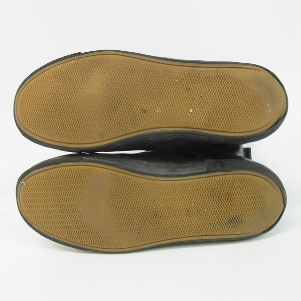 実際に弊社で買取させて頂いたANN DEMEULEMEESTER/アンドゥムルメステール サイドジップ/レースアップブーツ 41の画像 2枚目