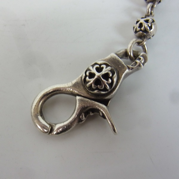 実際に弊社で買取させて頂いた【ギャラ付き】A&G/エー&ジー クロスボール ウォレットチェーン 2クリップ カスタムの画像 2枚目