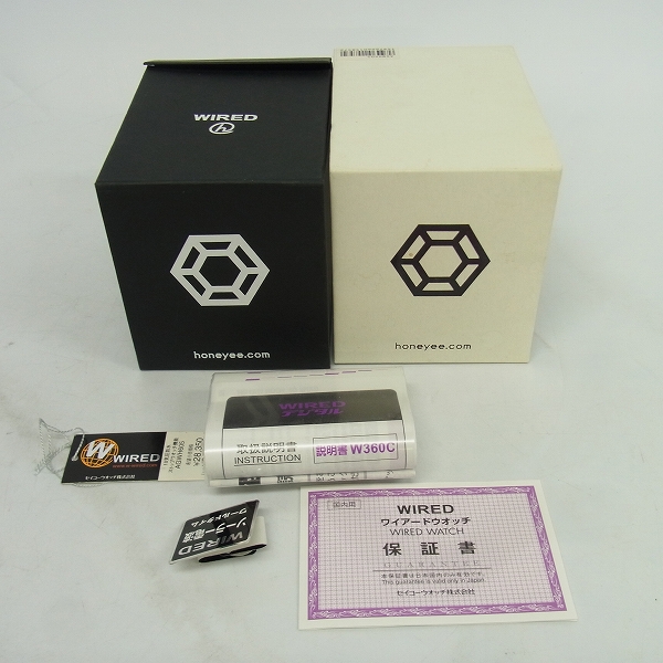 実際に弊社で買取させて頂いたSEIKO/セイコーWIRED h×honeyee.com Special Edition/ソーラー電波/AGWH605の画像 4枚目
