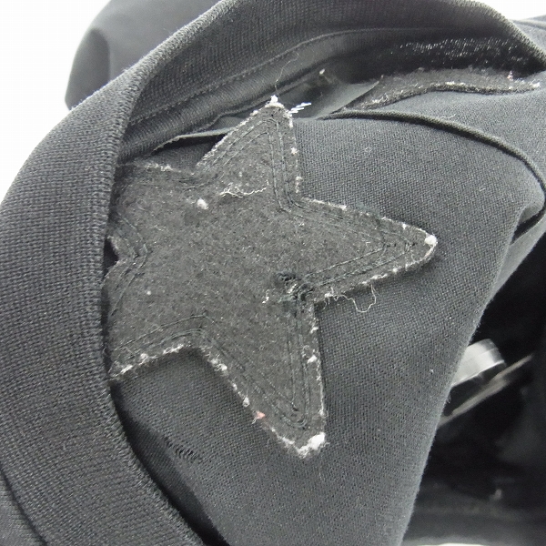 実際に弊社で買取させて頂いたGIVENCHY/ジバンシー スター 星柄 ワッペン 半袖 Tシャツ Lの画像 7枚目