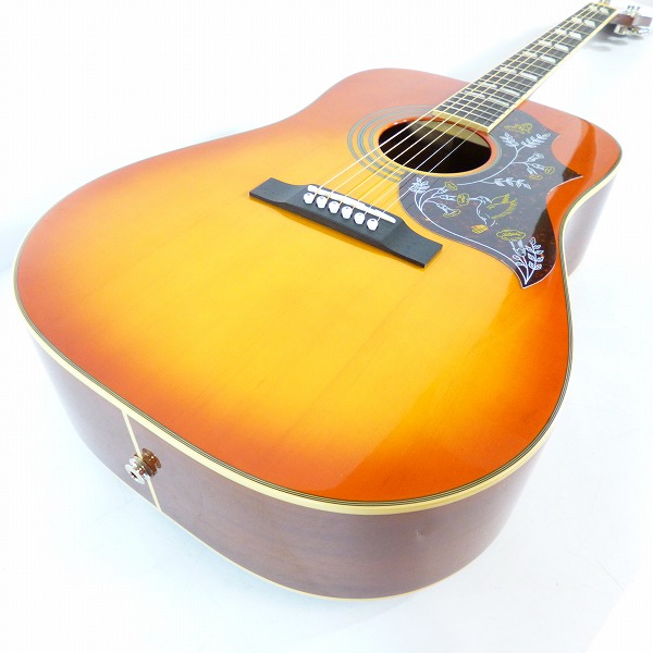 実際に弊社で買取させて頂いた★Epiphone/エピフォン Hummingbird/ハミングバード PRO/FC エレアコ ギター ハードケース付の画像 3枚目