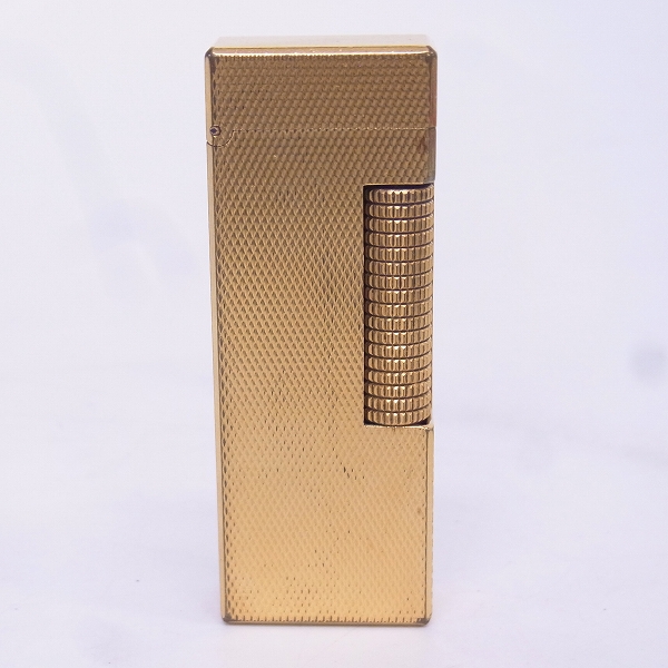 実際に弊社で買取させて頂いたdunhill/ダンヒル サイドローラーガスライター ゴールド