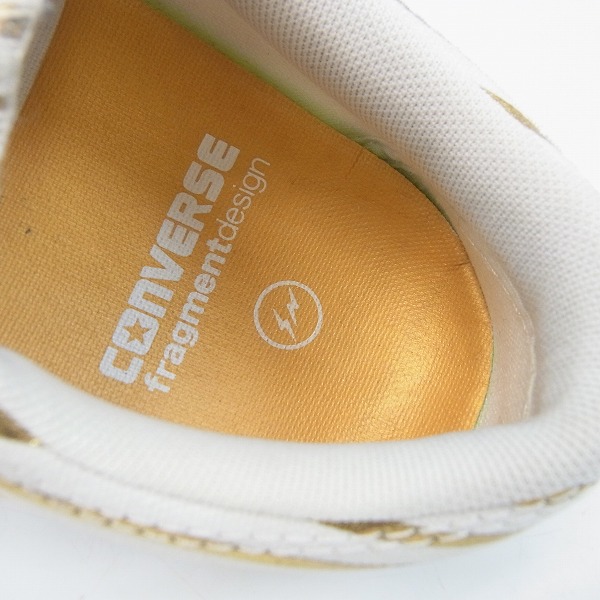 実際に弊社で買取させて頂いたFragment design x CONVERSEコンバース CONS CTS OX/148371C/26.5の画像 4枚目