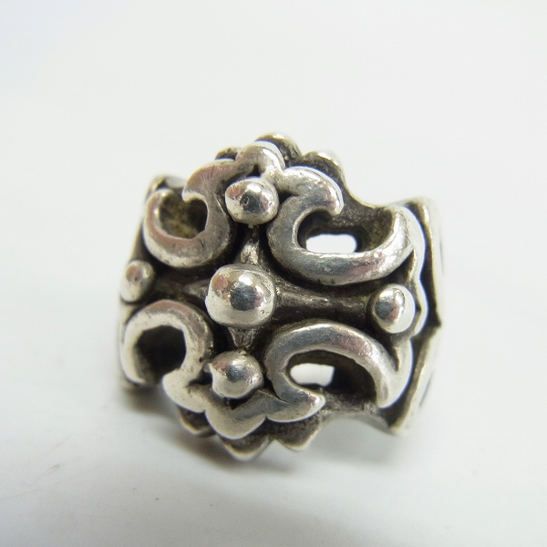 実際に弊社で買取させて頂いたA&G/エーアンドジー クロスモチーフ リング 15号