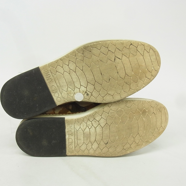 実際に弊社で買取させて頂いたJIMMY CHOO/ジミーチュウ チャッカスウェードブーツ/スエード/42の画像 3枚目