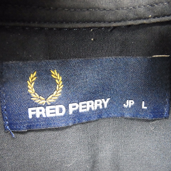 実際に弊社で買取させて頂いたFRED PERRY/フレッドペリー ドット柄 半袖シャツ/Lの画像 2枚目