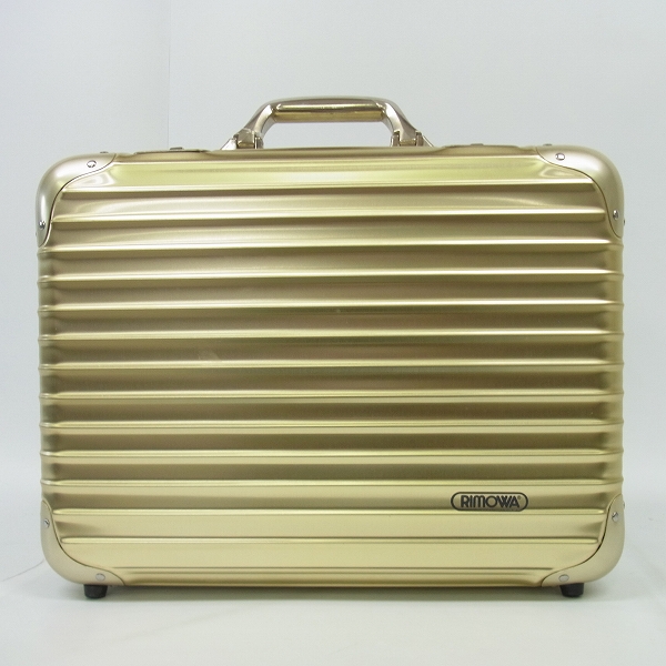 実際に弊社で買取させて頂いたRIMOWA/リモワ TOPAS GOLD/トパーズ ゴールド Aktenkoffer/アクテンコファー アタッシュケース/914.14