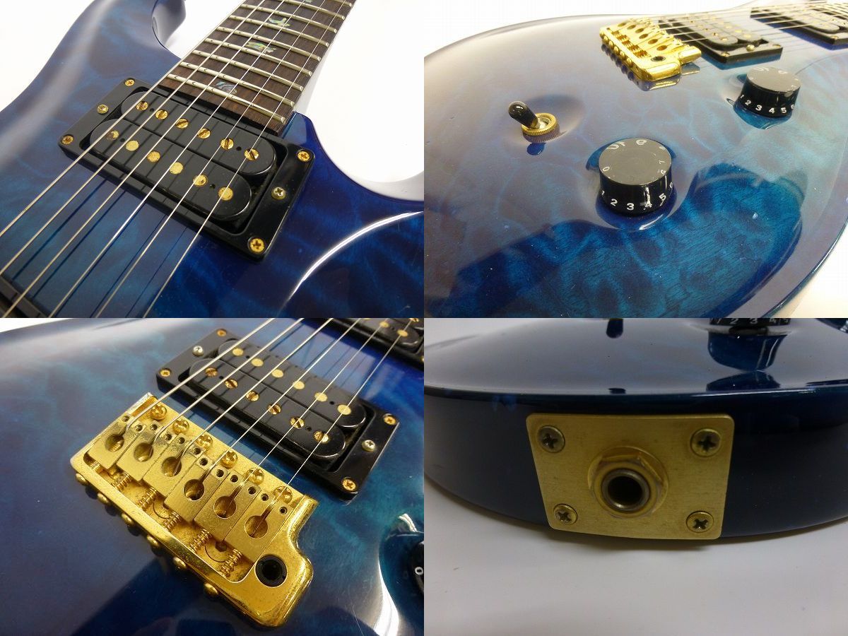 実際に弊社で買取させて頂いた★ PRS(Paul Reed Smith)/ポールリードスミス CUSTOM24 ARTIST-Q ROYAL BLUE (RB) ハードケース付きの画像 3枚目
