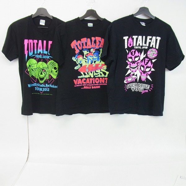 実際に弊社で買取させて頂いたTOTALFAT/トータルファット バンドTシャツ 9点セットの画像 3枚目