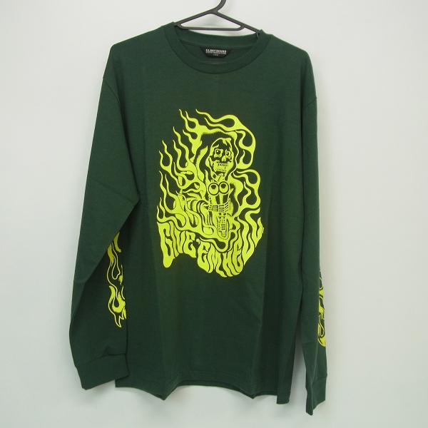 実際に弊社で買取させて頂いたCOOTIE/クーティー Print L/S Tee GIVE'EM HELL/プリント長袖Tシャツ CTE-16A333/Lの画像 0枚目