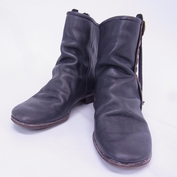 実際に弊社で買取させて頂いたMIHARAYASUHIRO/ミハラヤスヒロ ドレープリボンブーツ 25.5