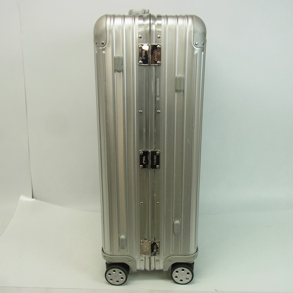 実際に弊社で買取させて頂いたRIMOWA/リモワ TOPAS TIANIUN/トパーズ チタニウム マルチホイール/4輪 924.70/82Lの画像 2枚目