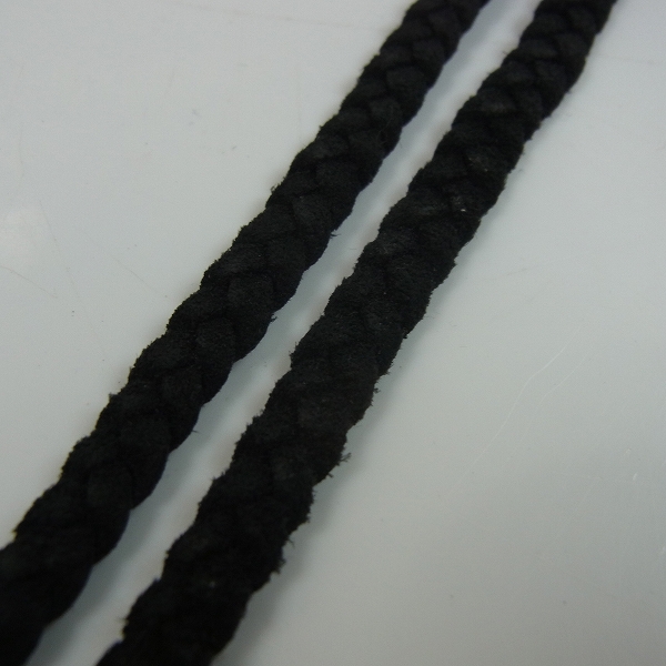 実際に弊社で買取させて頂いた【証明書】DOUBLE CROSS TRAVIS WORKER/トラヴィスワーカー 3ガーゴイル ダガー ブレイデッドレザー ネックレスの画像 5枚目