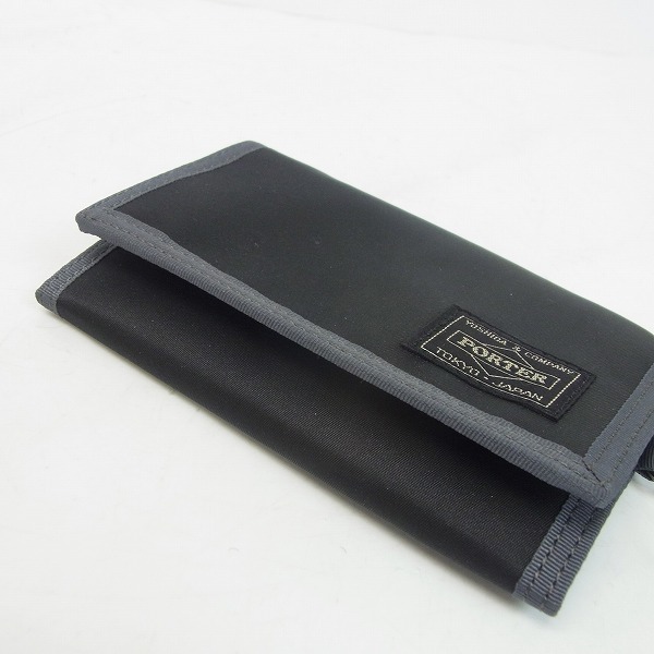 実際に弊社で買取させて頂いた【未使用】HEAD PORTER/ヘッドポーター 三つ折り財布/ウォレット/小銭入れ有りの画像 2枚目