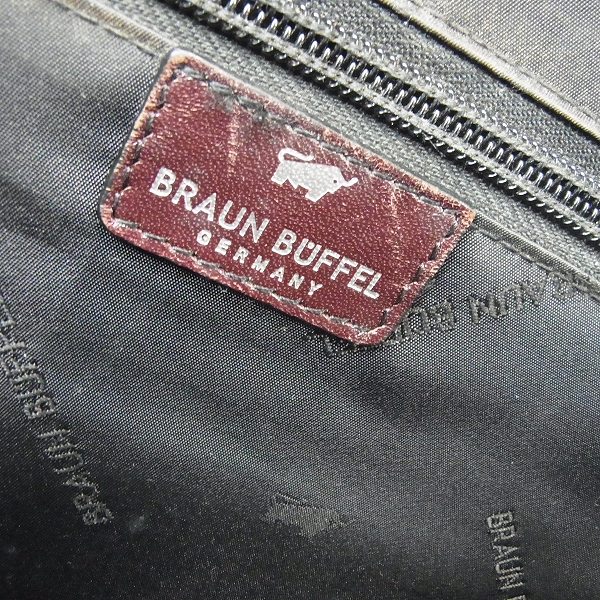 実際に弊社で買取させて頂いたBRAUN BUFFEL/ブラウンビュッフェル レザーダレス/ビジネスバッグ の画像 6枚目
