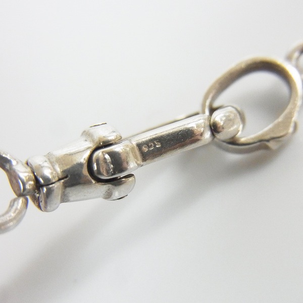 実際に弊社で買取させて頂いた【ギャラ付き】Loree Rodkin/ローリーロドキン ミックスダイヤモンドシェイプクロスチェーン 50㎝の画像 4枚目