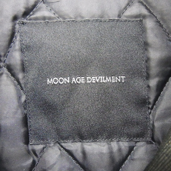 実際に弊社で買取させて頂いた【未使用】Moonage Devilment/ムーンエイジデビルメント MAD ムラ着色加工 切替M-65 mjk-0191/44の画像 2枚目