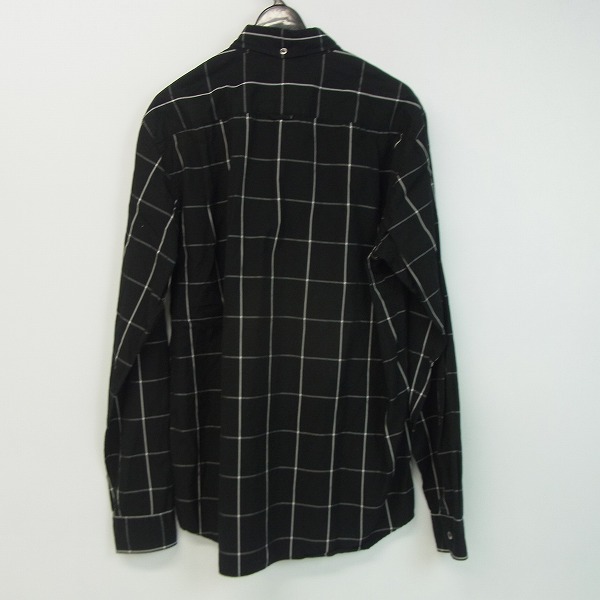 実際に弊社で買取させて頂いたunfiorm experiment/ユニフォームエクスペリメント ウィンドーペーン シャツ UE-150033/3の画像 1枚目