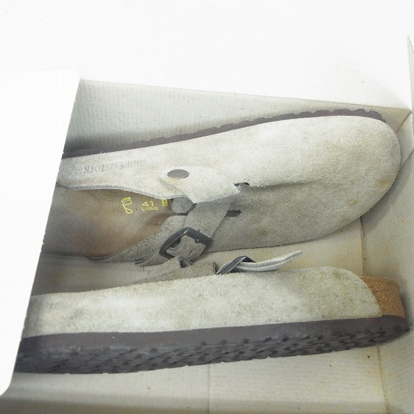 実際に弊社で買取させて頂いたBIRKENSTOCK/ビルケンシュトック BOSTON/ボストン サンダル 060461/41の画像 7枚目