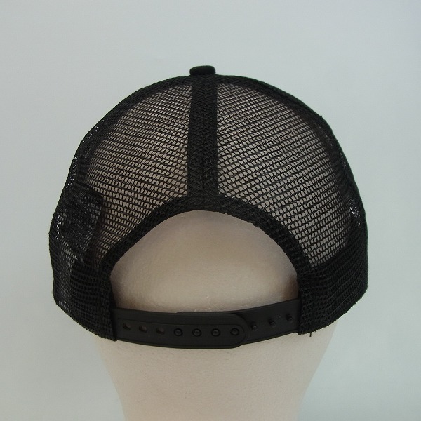 ニューエラ NEW ERA メッシュ キャップ 帽子 刺繍 ブラック