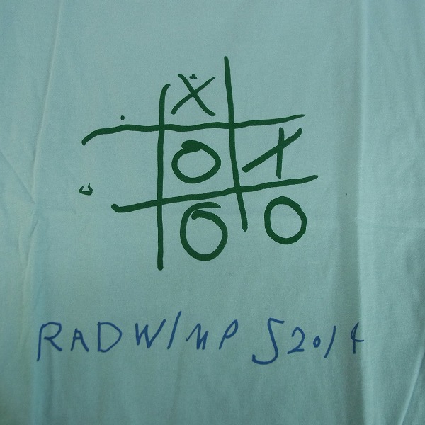 実際に弊社で買取させて頂いたRADWIMPS/ラッドウィンプス 春ウララ/実況生中継 ツアー等 バンドTシャツ XL/4点セットの画像 6枚目