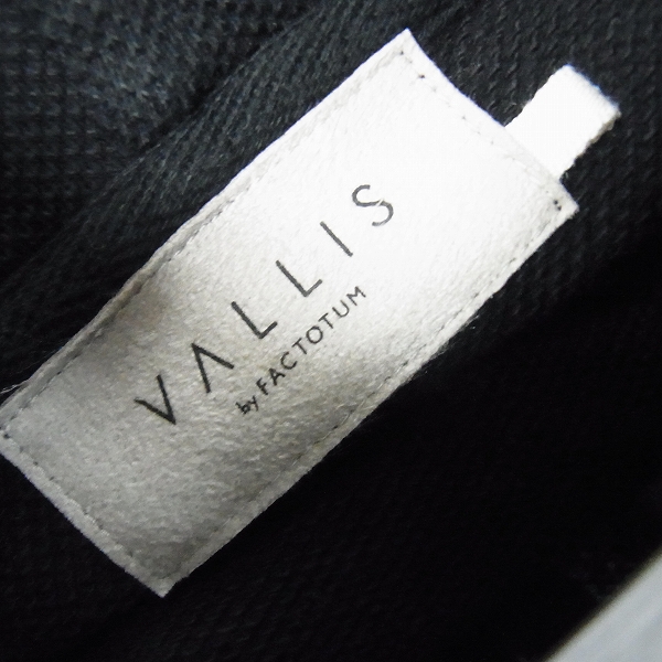 実際に弊社で買取させて頂いたVallis by Factotum/ヴァリス バイ ファクトタム ノースリーブパーカー/46の画像 2枚目