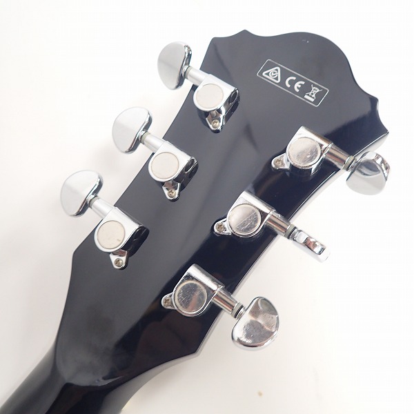 実際に弊社で買取させて頂いた★Ibanez/アイバニーズ セミアコースティックギター AM83LTD-SPP 限定カラー ソフトケース付の画像 2枚目